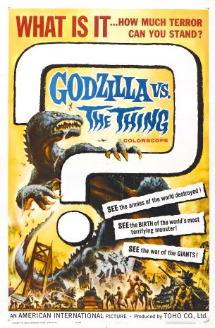 The United States poster for Mothra vs. Godzilla