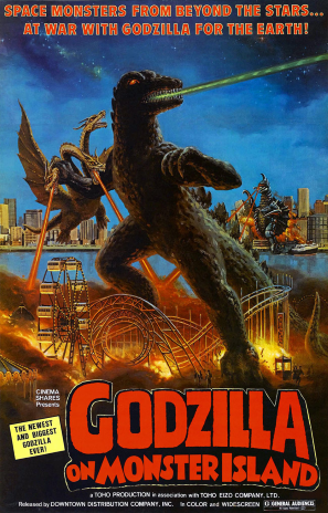 The United States poster for Godzilla vs Gigan