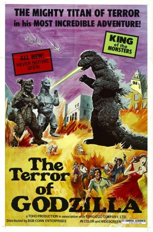 The United States poster for Terror of MechaGodzilla