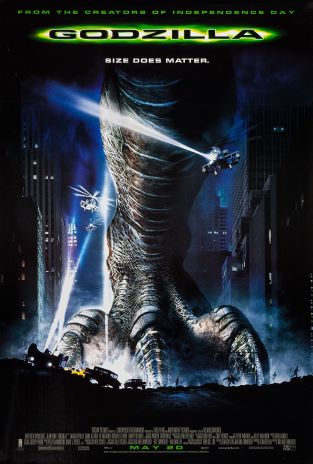 The United States poster for GODZILLA