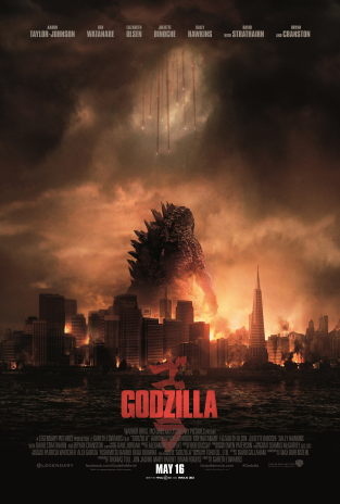 The United States poster for Godzilla