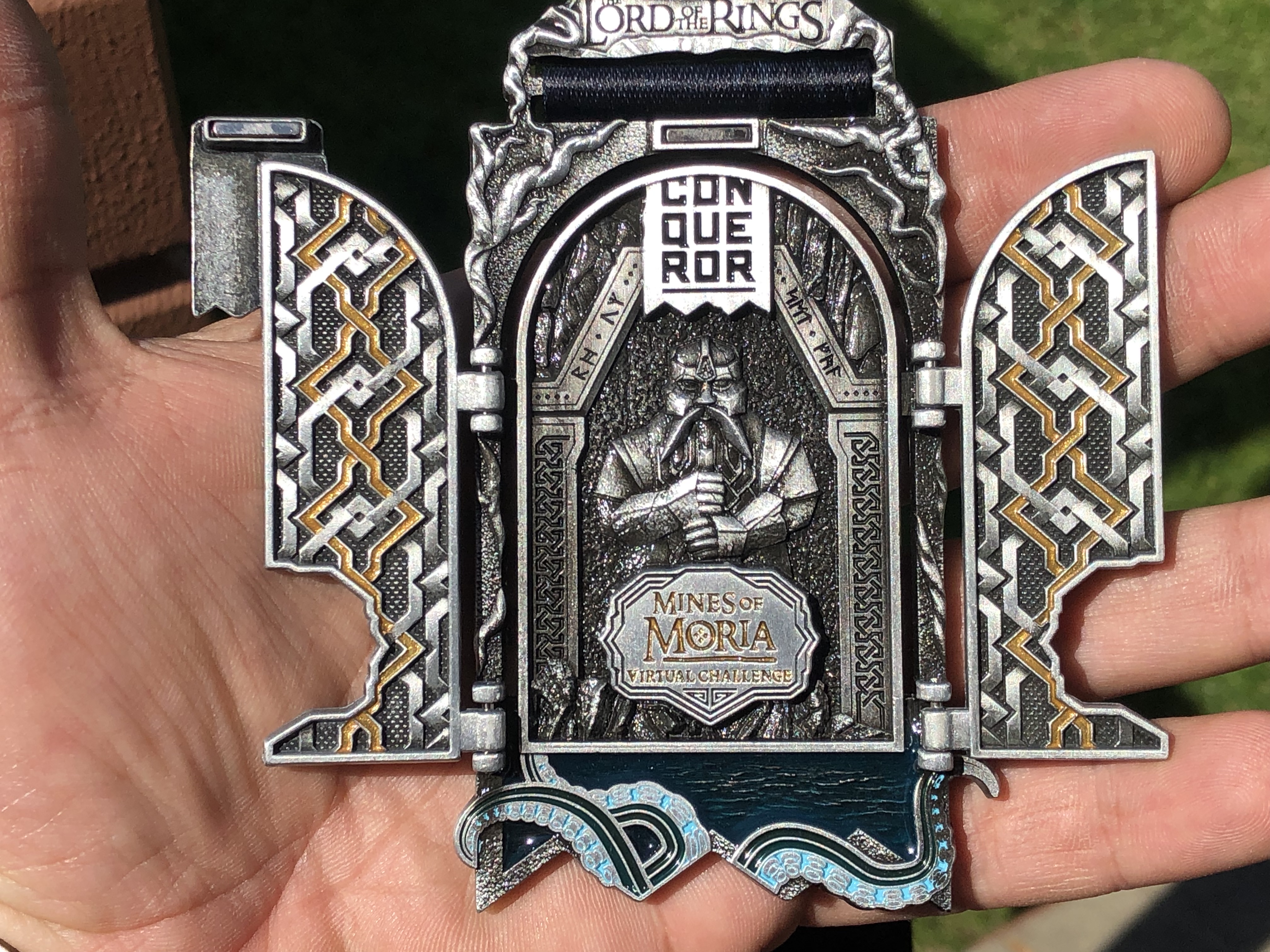The Mines of Moria Medal Inside
