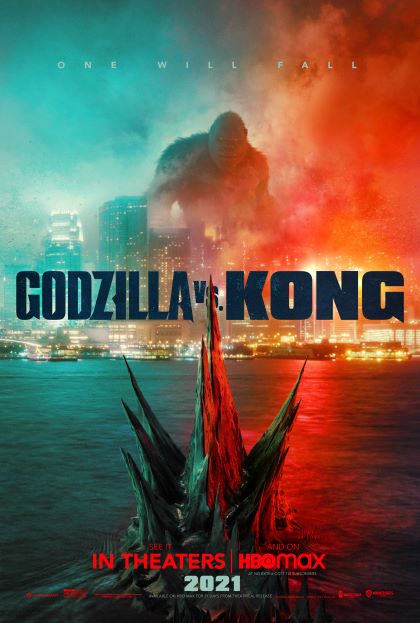 The United States poster for Godzilla vs Kong